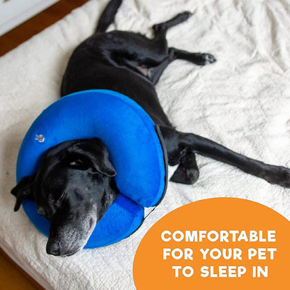 Soft Inflatable Recovery Collar for Pets
