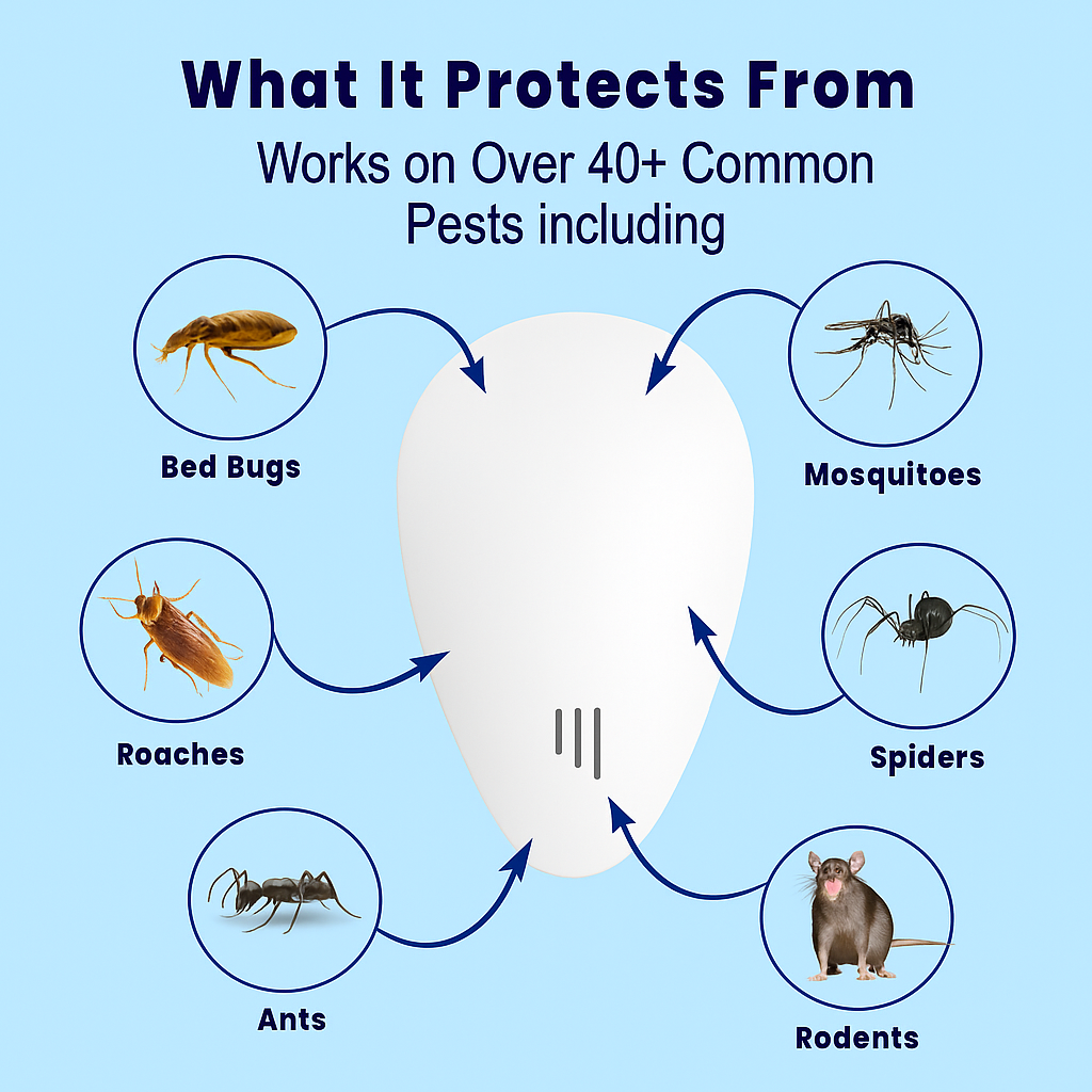 Ultrasonic Electronic Pest Repeller