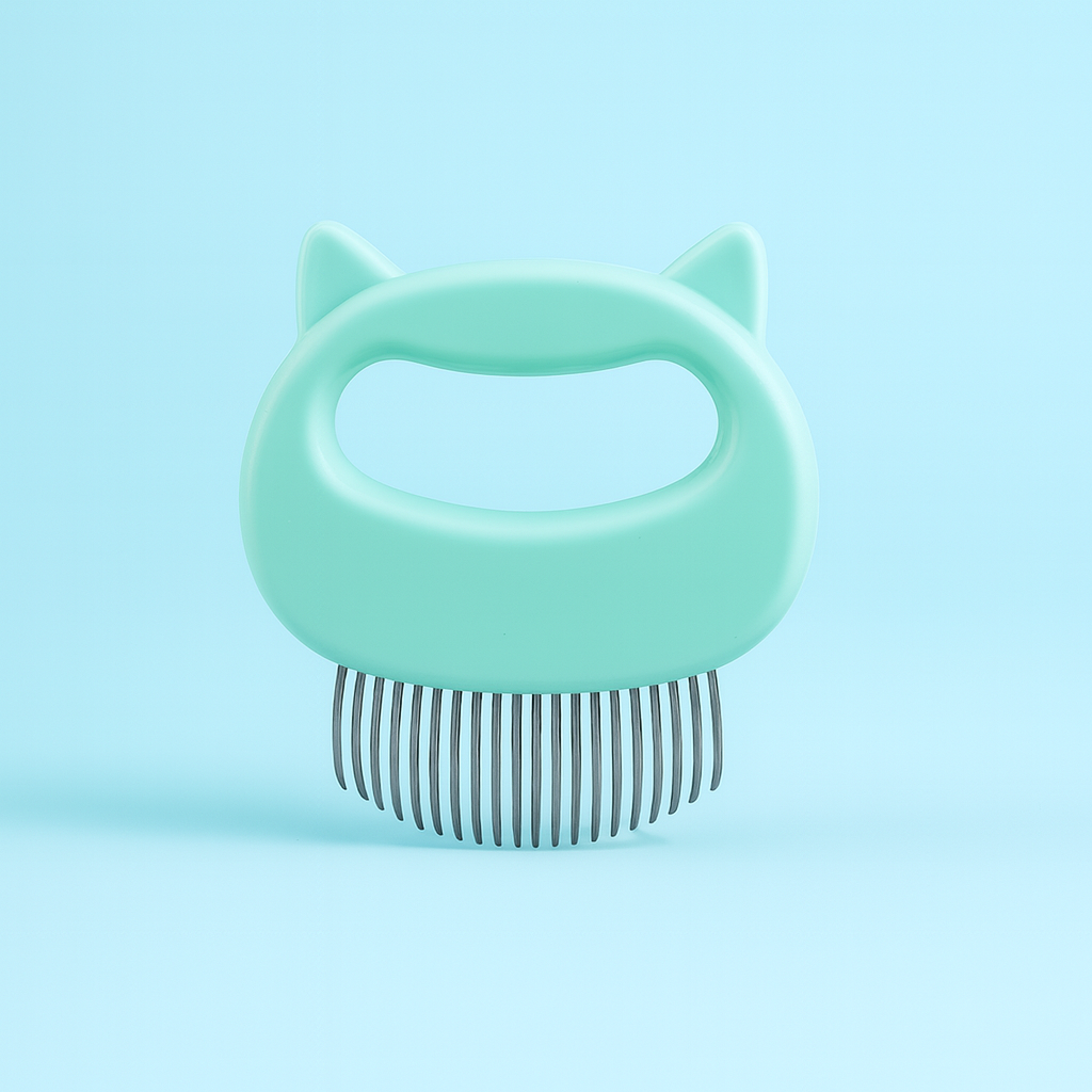 Cat Shaped Grooming Comb