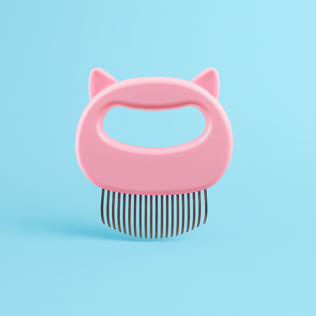 Cat Shaped Grooming Comb