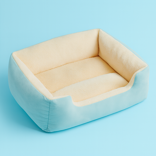 Dual Pet Plush Bed