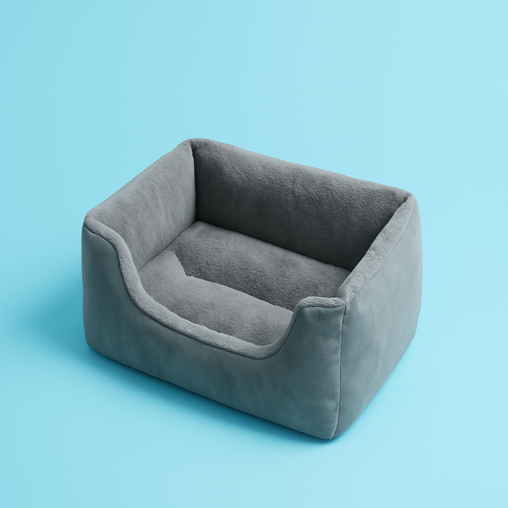 Dual Pet Plush Bed