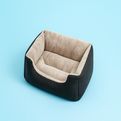 Dual Pet Plush Bed